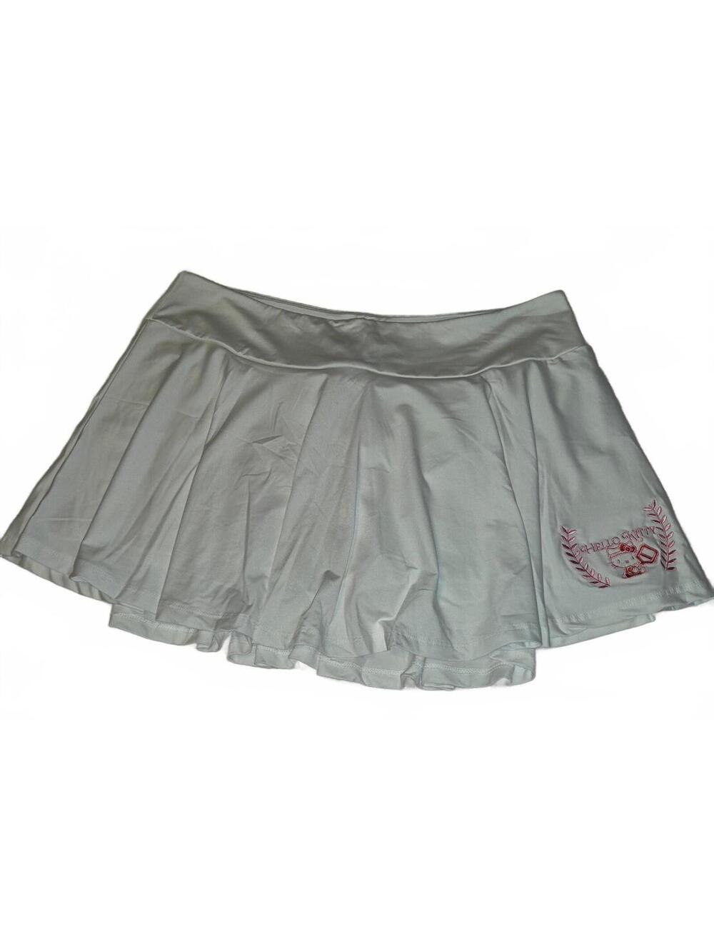 Sanrio Hello Kitty White Tennis Skort Size XL NWT